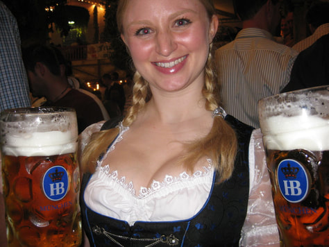 Oktoberfest Hofbrau Beer Tent Dirndl